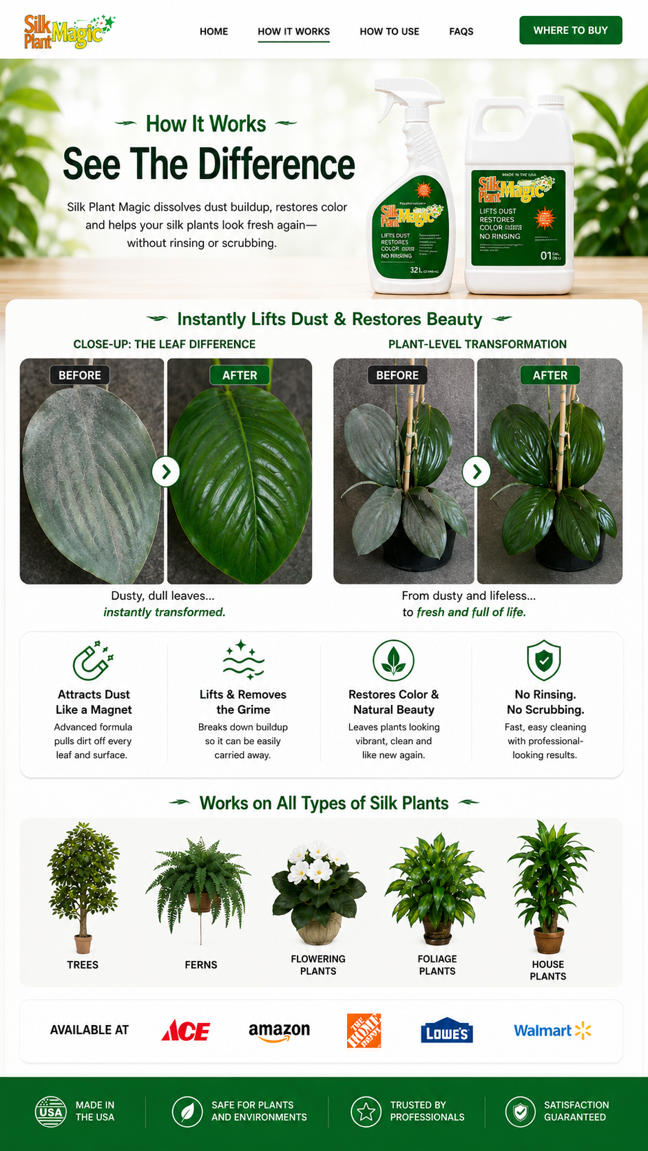 How Silk Plant Magic Works