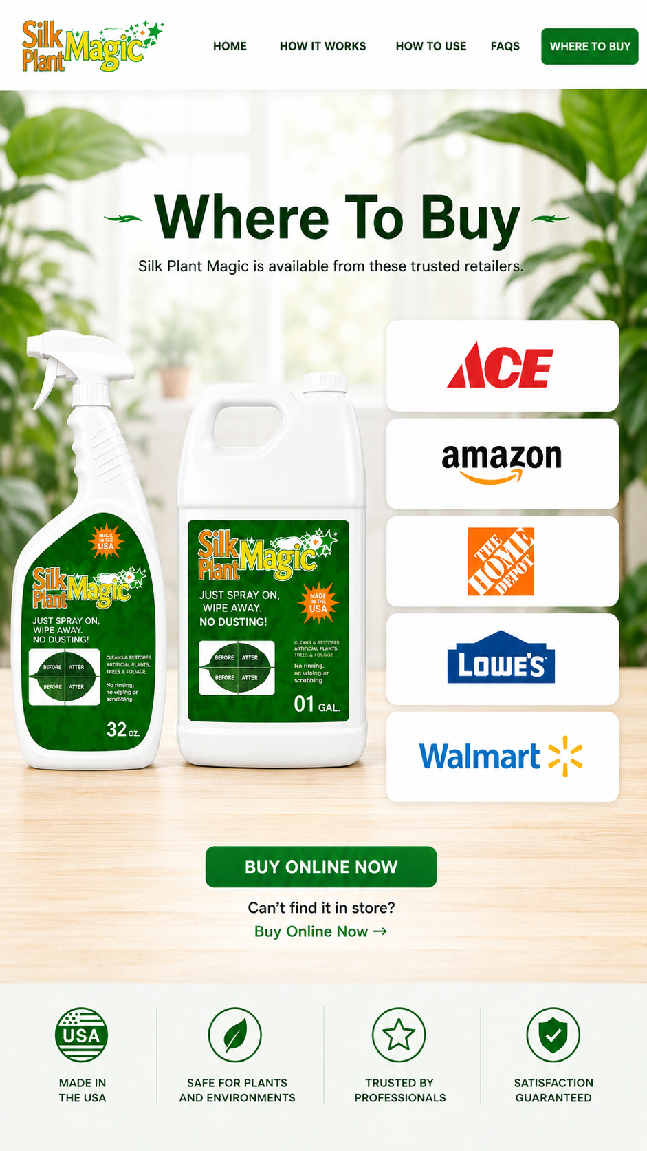 Where To Buy Silk Plant Magic